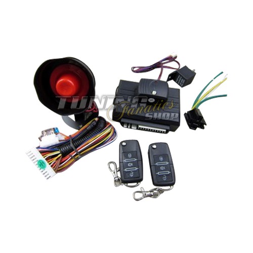 Premium Alarmanlage Alarm Funkfernbedienung 2x Klappschlüssel viele Fahrzeuge