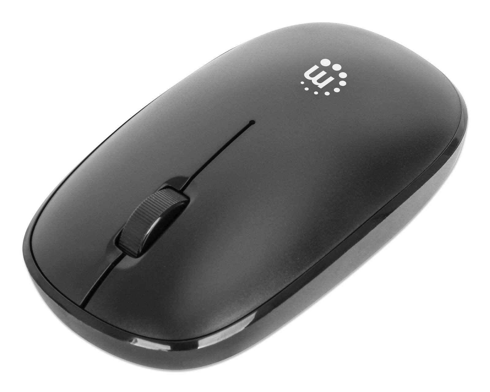 Manhattan MW3050 kabellose Maus - Schwarz