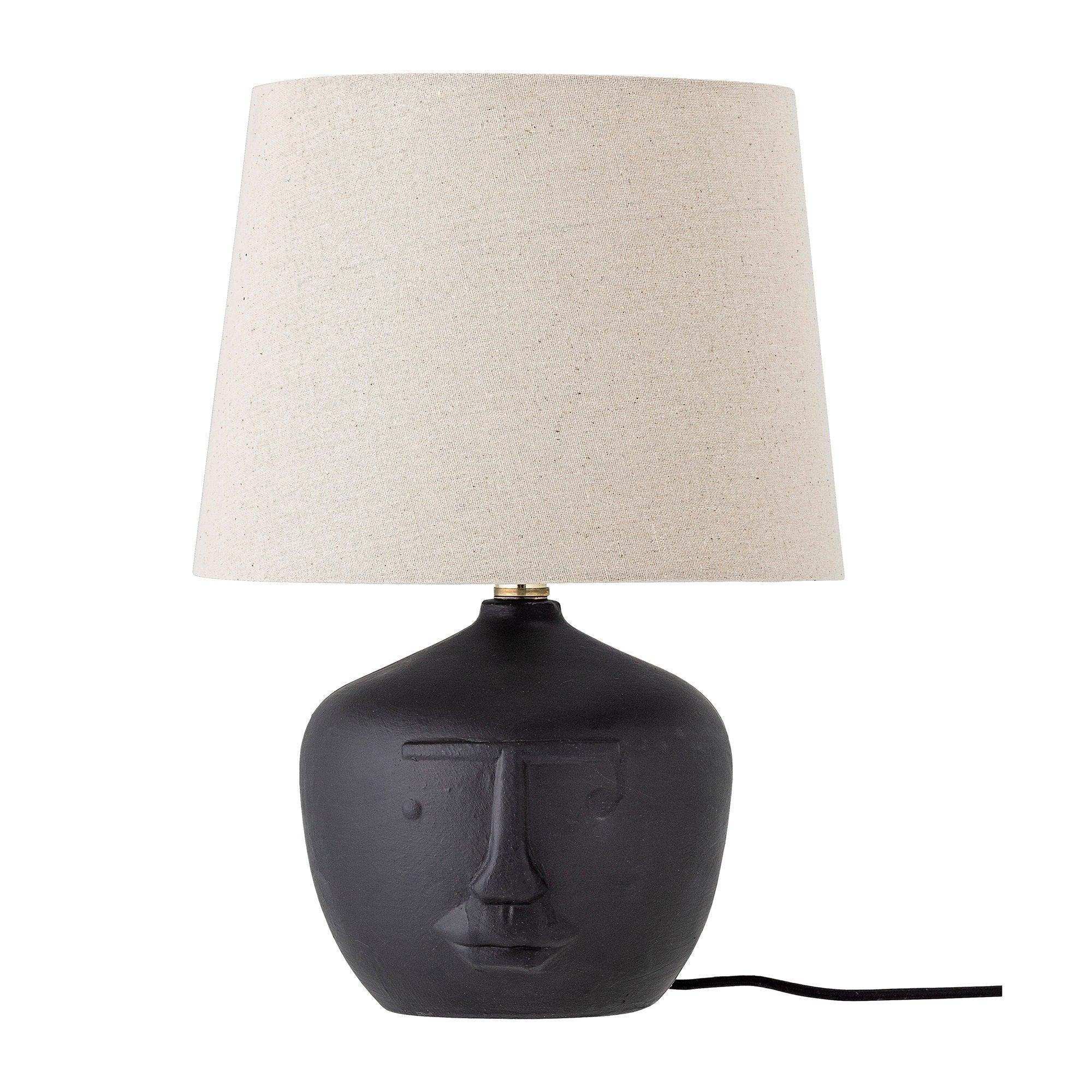 Bloomingville Matheo Tischlampe schwarz terracotta