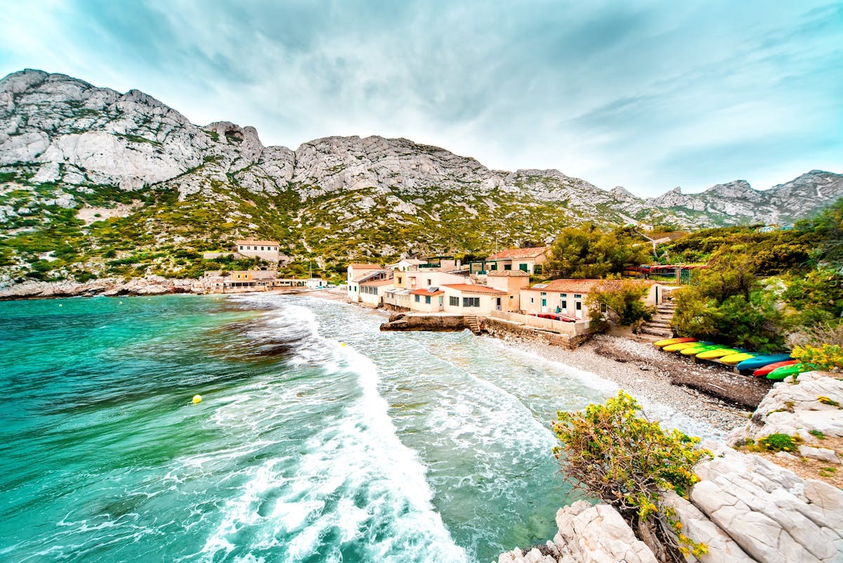 E-Bike-Fahrt von Marseille nach Calanque de Sormiou