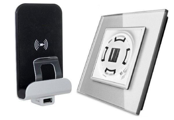 Induktions Ladegerät m. USB-A Grau LXX03-Charger-15 LIVOLO