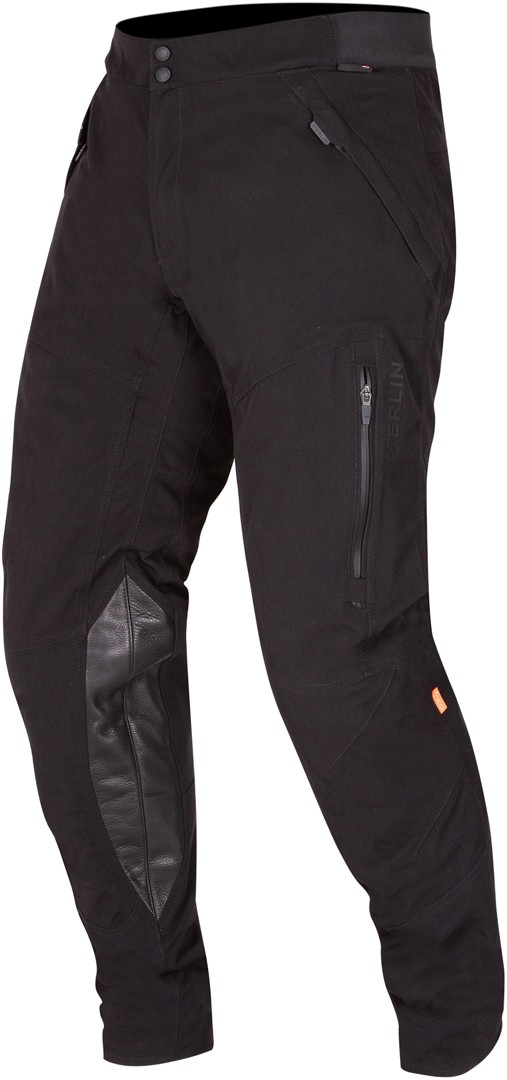 Merlin Borderlands D3O In Boot Motocyklowe spodnie tekstylne, czarny, Rozmiar XL