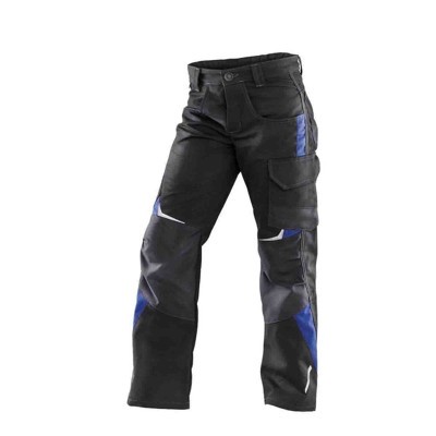 KIDZ Kinderhose 2224 5353, schwarz/kbl.blau, Größe 134-140