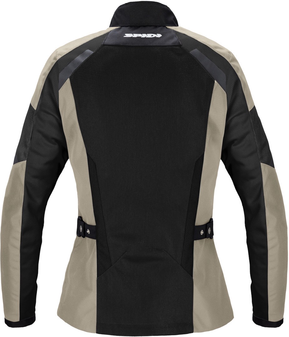 Spidi Tek Net Damen Motorradjacke, schwarz-grün, Größe L