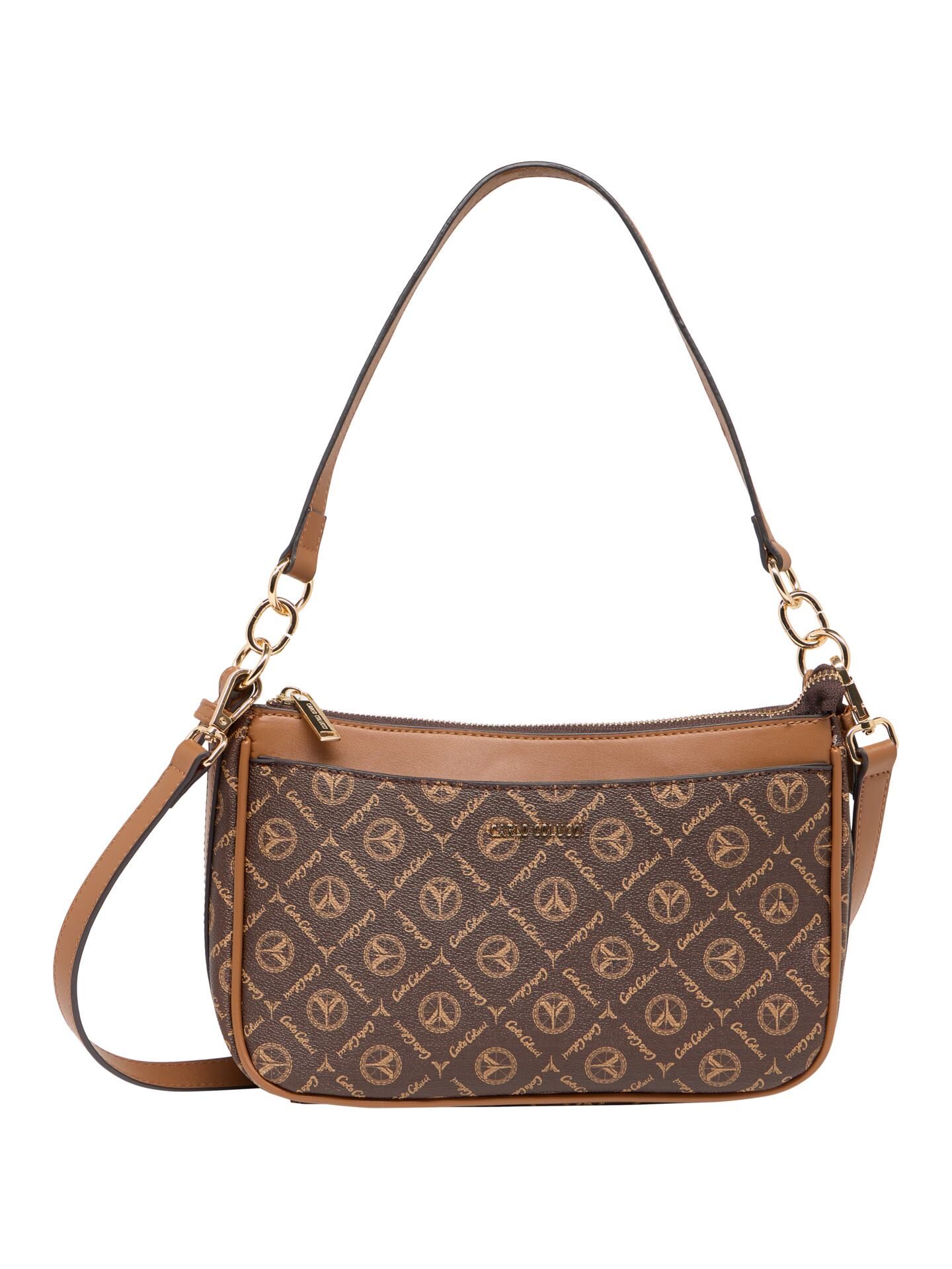 Handtasche mit Logoprint