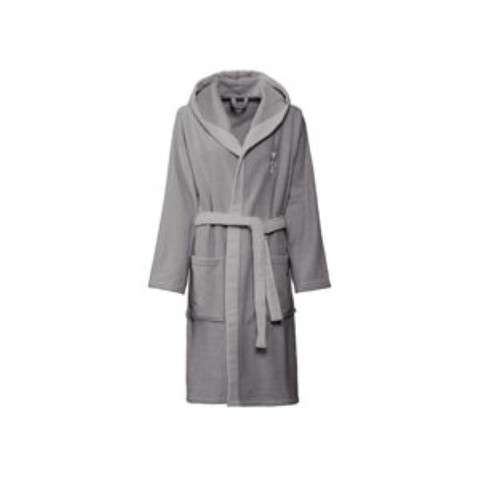 Barbara Becker Unisex Bademantel größe M grau