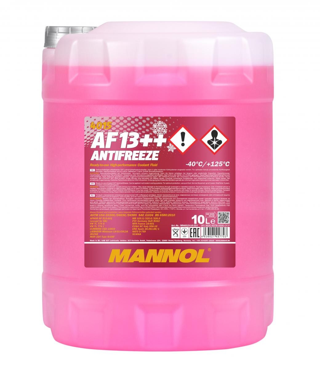 MANNOL MN4015-10 Frostschutz NATO S-759, violett, Inhalt: 10l