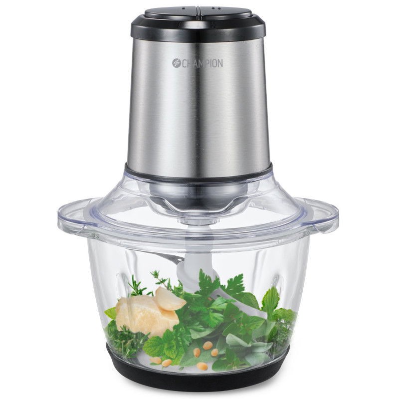 Mini-Zerkleinerer 1,2 l 400 W Glasschüssel MC310 Edelstahl