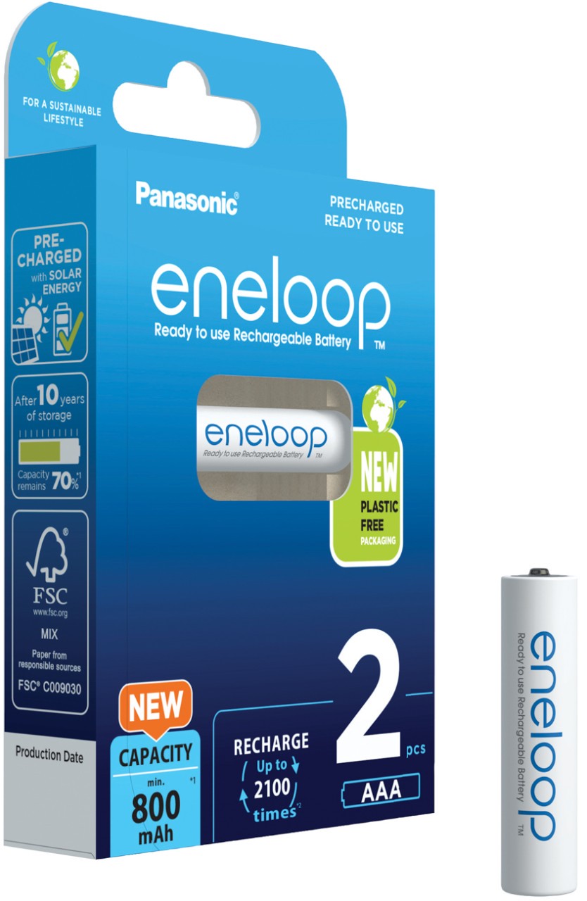 Eneloop Zellen für Sennheiser Kopfhörer HDR 120 HDR 160 RS 110 II RS 118-8 RS...