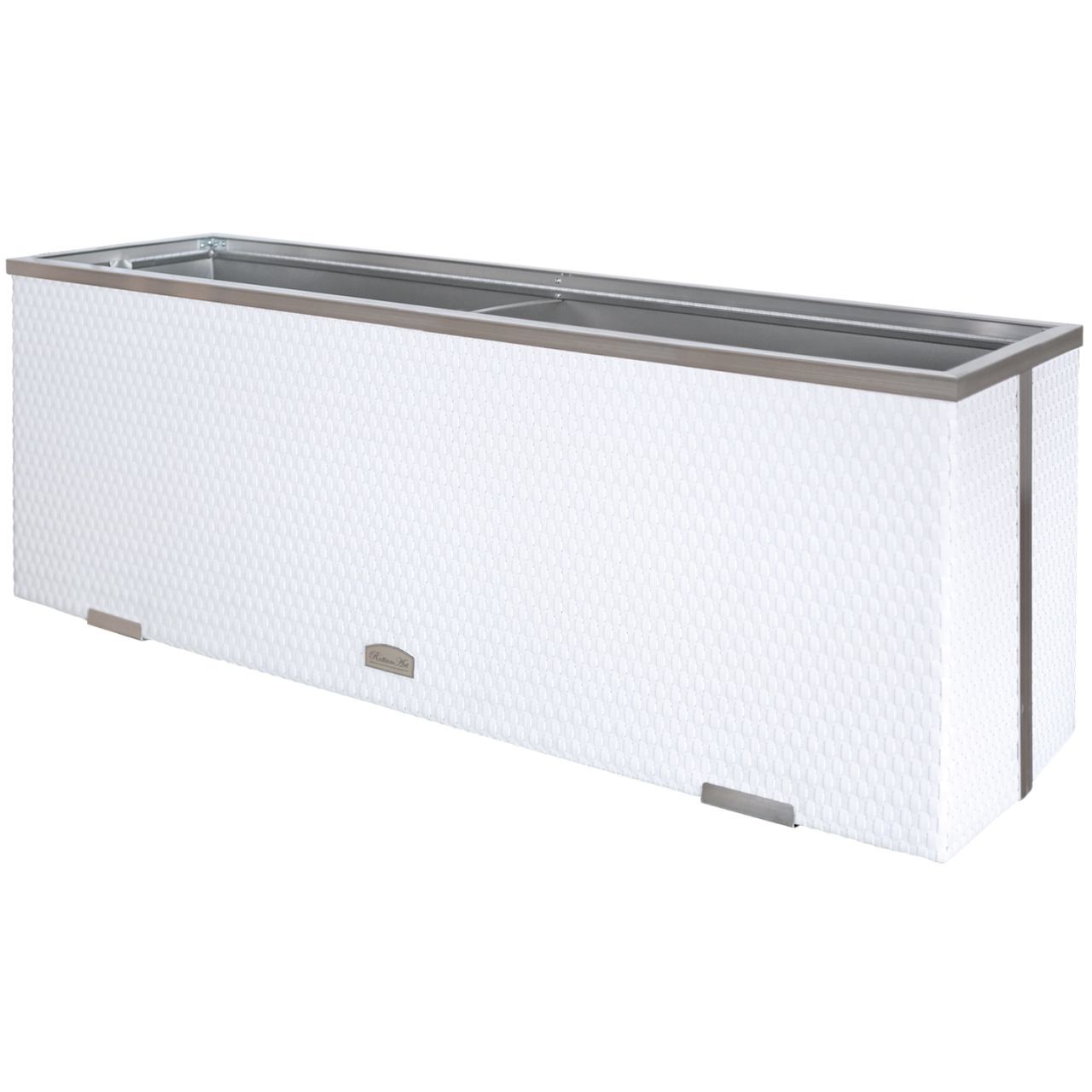 Pflanzkasten Rattan 130 x 40 x 45 cm 