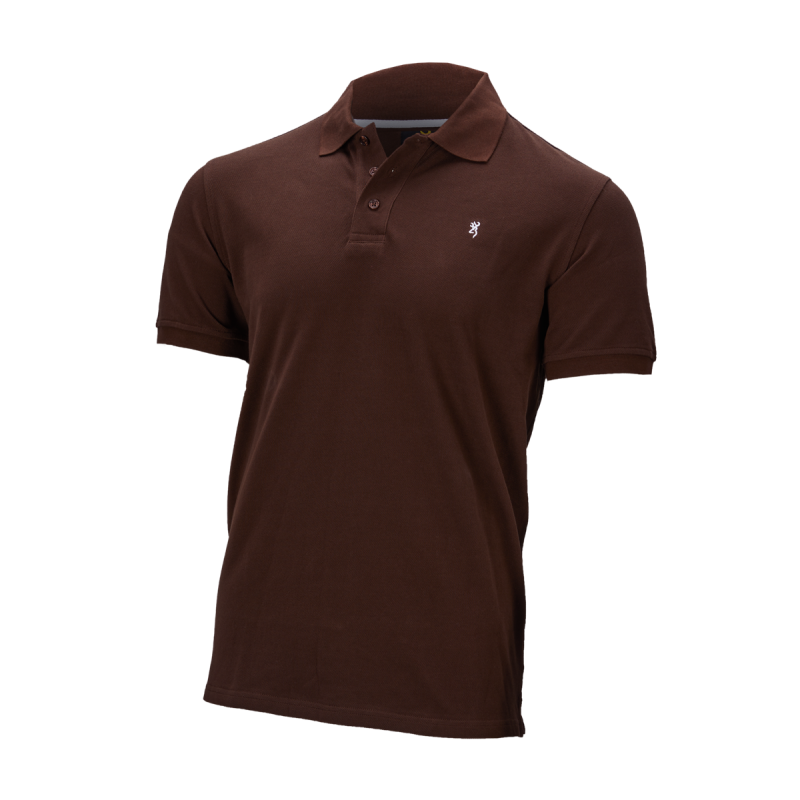 Browning Herren Poloshirt Ultra Braun S