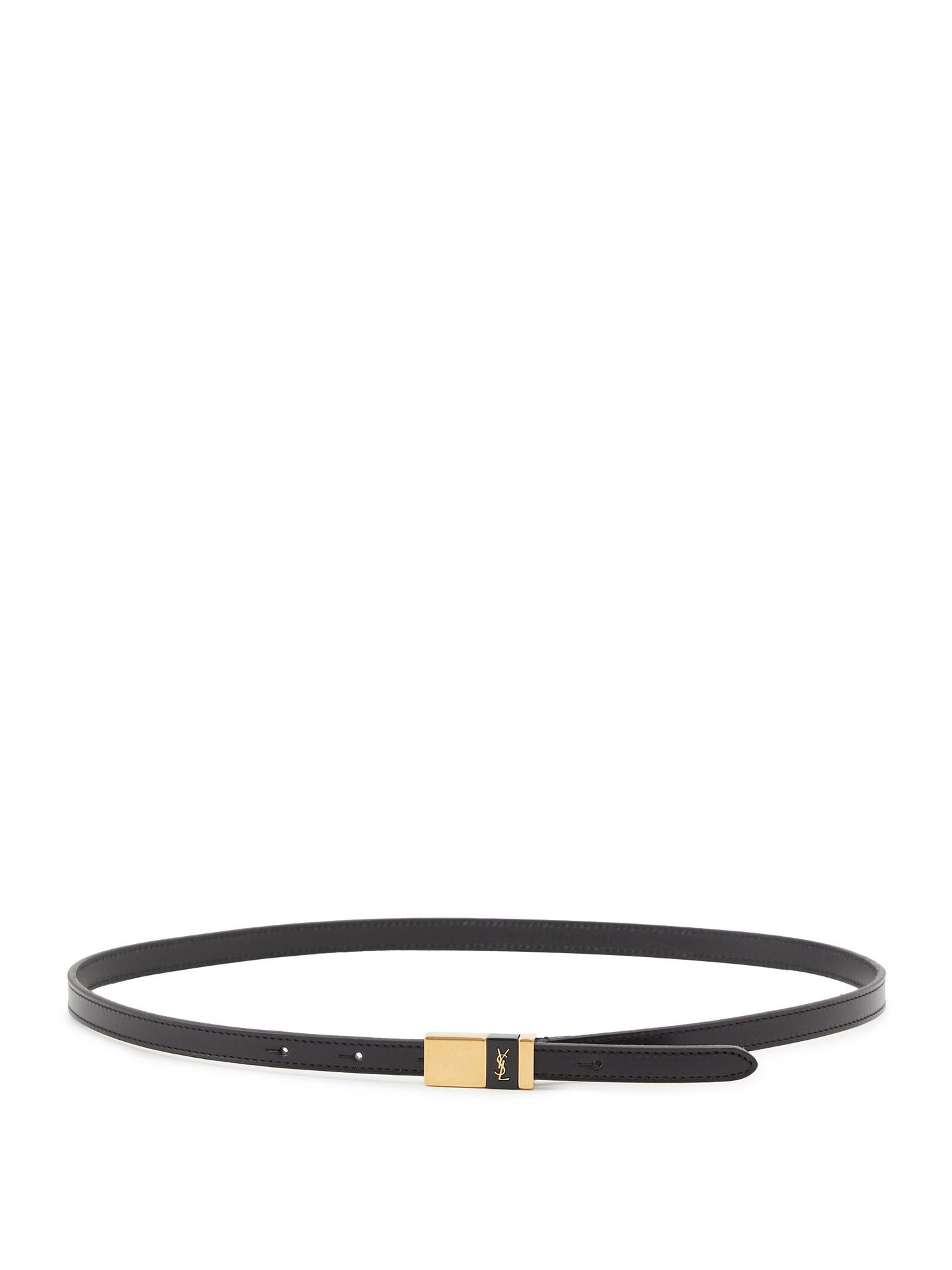 Ledergürtel 'Cintura' Schwarz