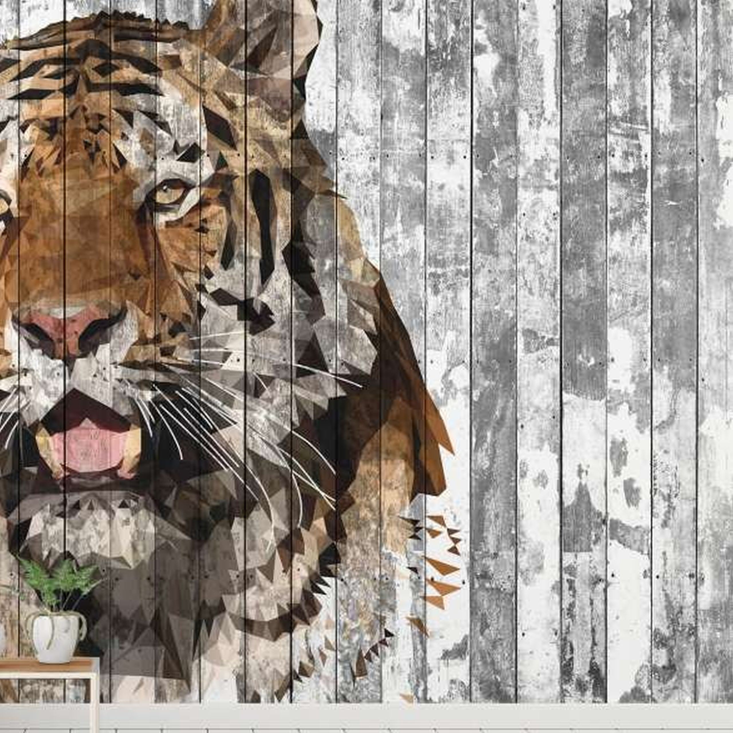 A.S. Creation | Atelier 47 | DD118155 | Fototapete | Vlies | 400 x 270 cm | Holz | Grau