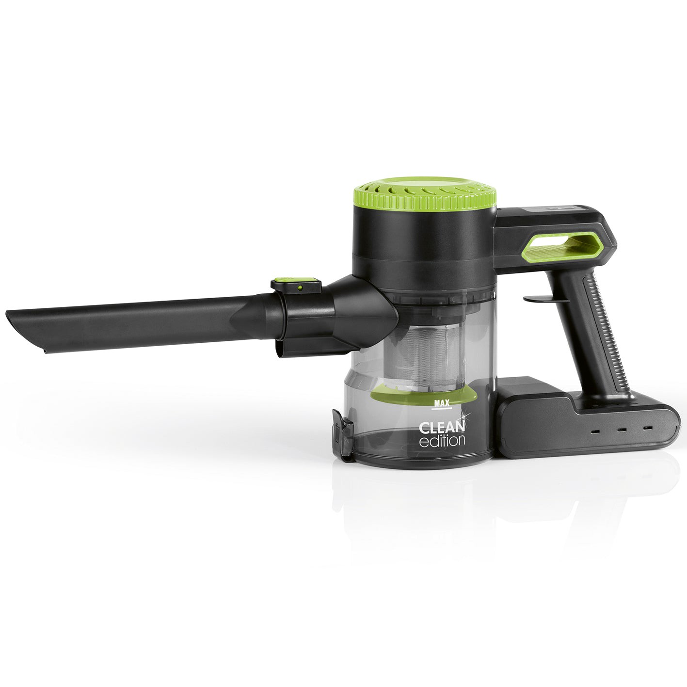 Akku-Zyklon-Staubsauger - schwarz/grün