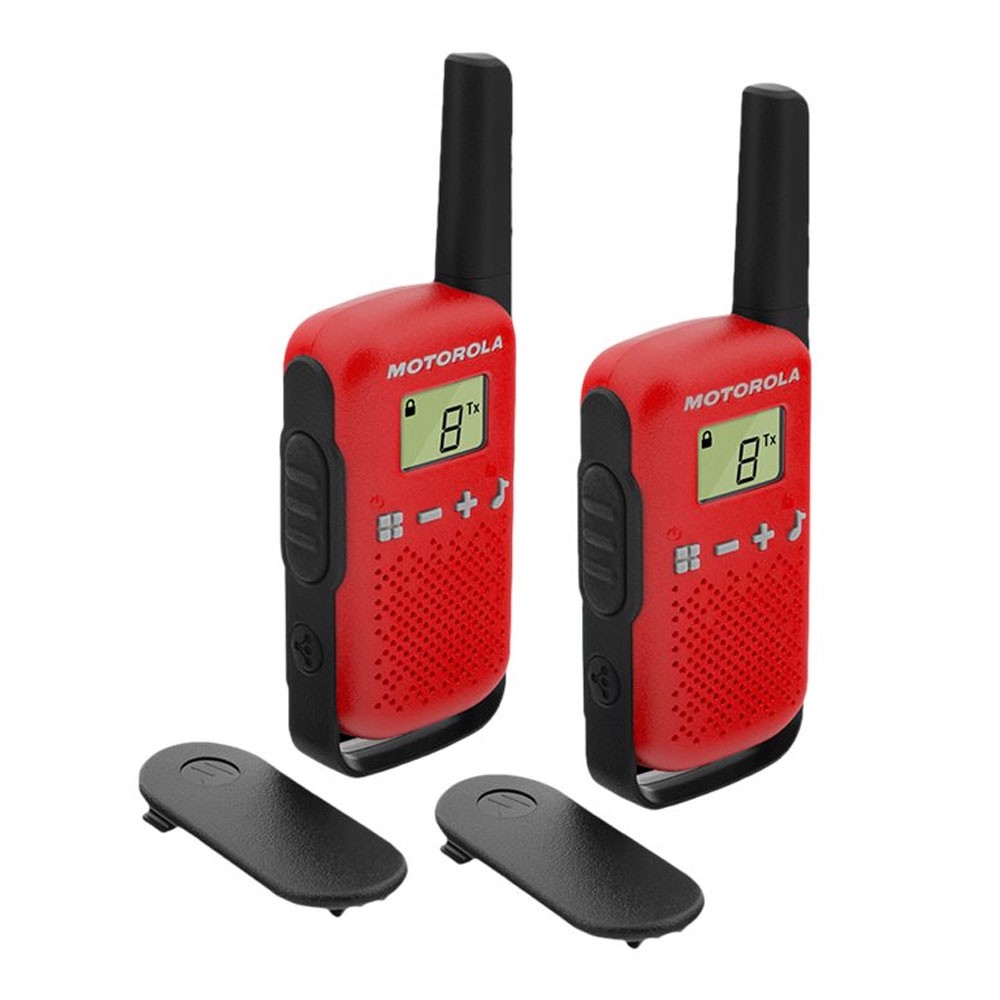 Motorola T42 PMR-Funkgerät 2er-Set rot