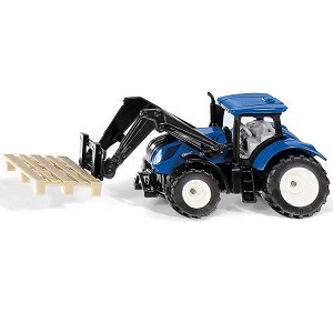 Siku 1544 New Holland Traktor mit Palette - Siku 1544