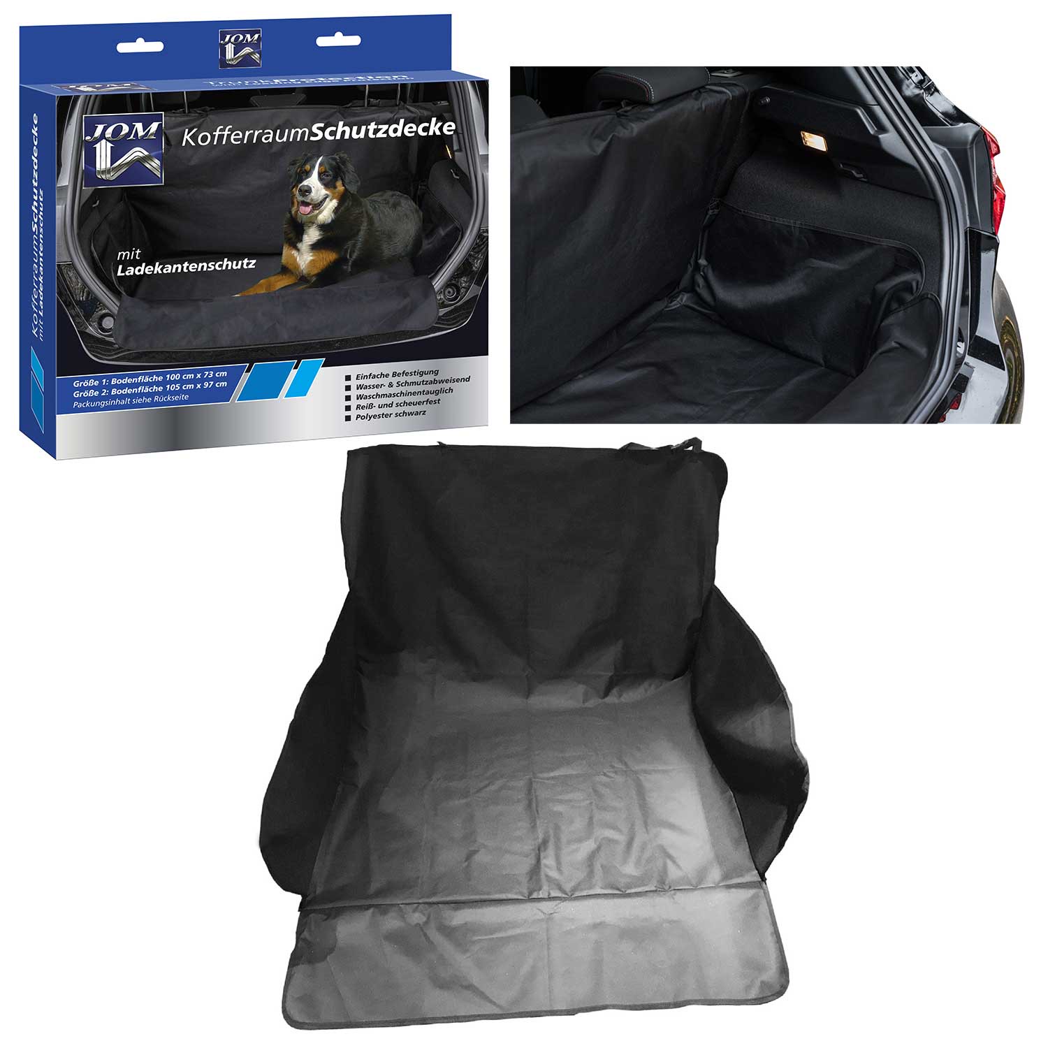 Kofferraum Schutz Decke Seitenschutz Ladekantenschutz Hundedecke Schutz in GR. L