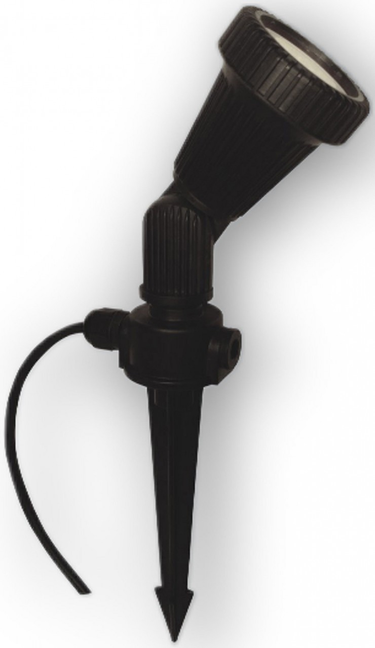 3 W (PA-TLW) - 230 V GU10 LED Gartenleuchte mit Erdspiess