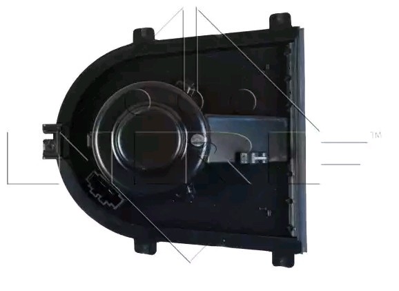 NRF 34008 Innenraumgebläse EASY FIT für Rechtslenker, mit Adapter