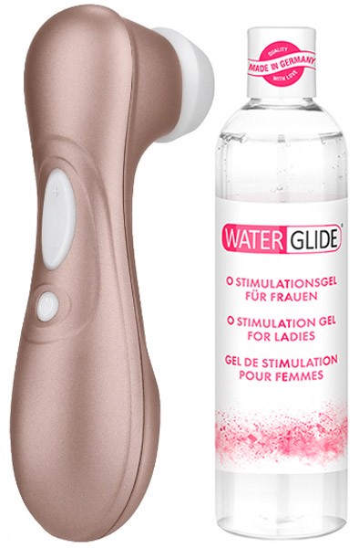 Satisfyer Pro 2 + Orgasmus-Gel 300 ml