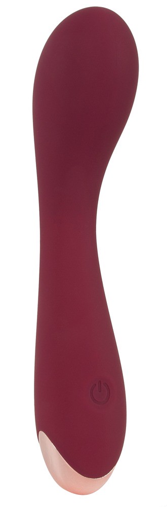 Magic Shiver gebogener G-Punkt-Vibrator mit 10 Vibrationsmodi Rot