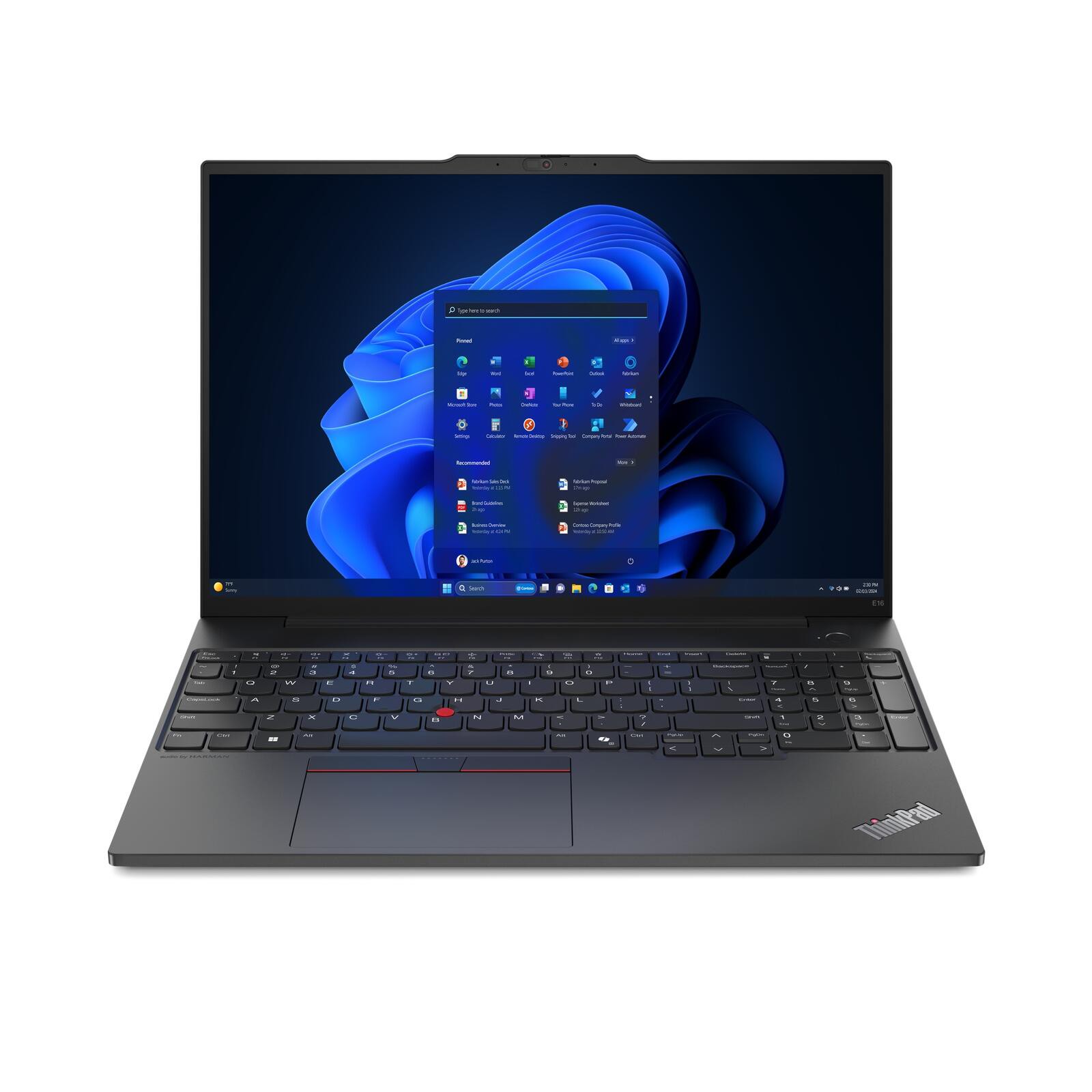 Lenovo ThinkPad E16 G2 AMD Ryzen 5 7535HS Notebook 40.6cm (16