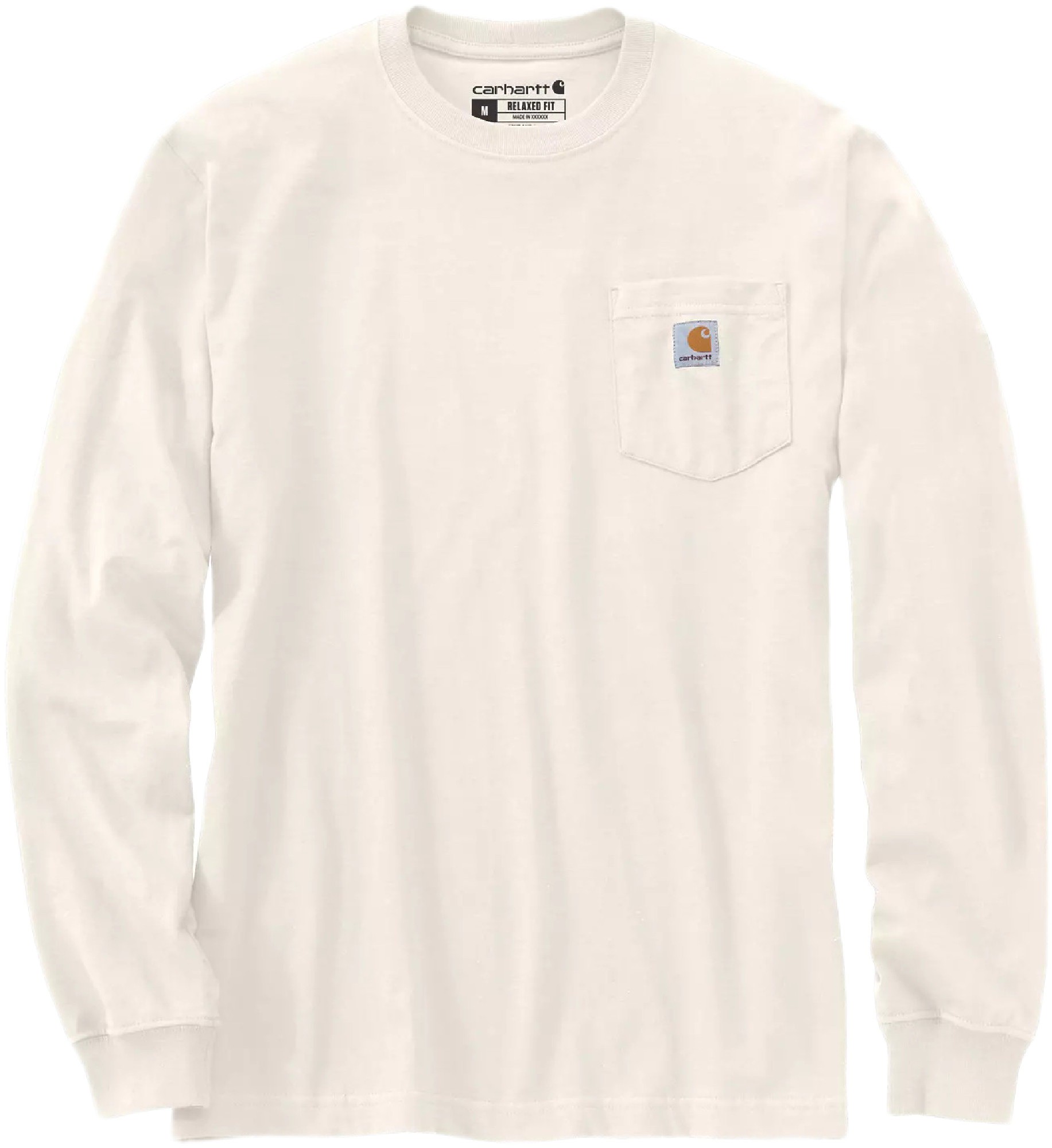 Carhartt Mountain Graphic Langarmshirt Manica lunga, beige, dimensione M per uomo