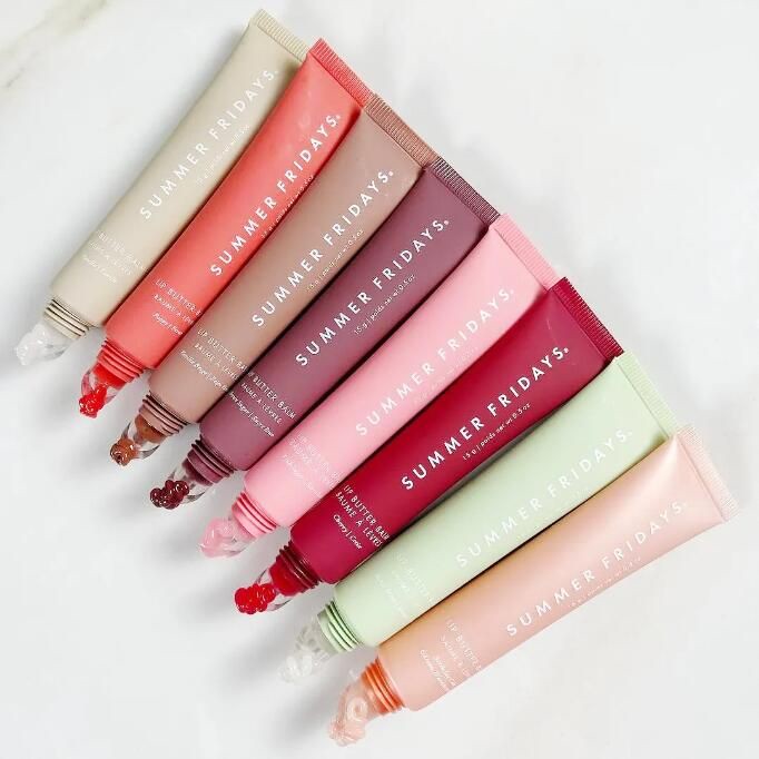 Lip Butter 15g Lip Balm Liquid Lipstick moisturizes Smooth Makeup Lips Glaze LipGloss Oil Jelly pink sugar vanilla beige birthday cake 0.5oz SF L