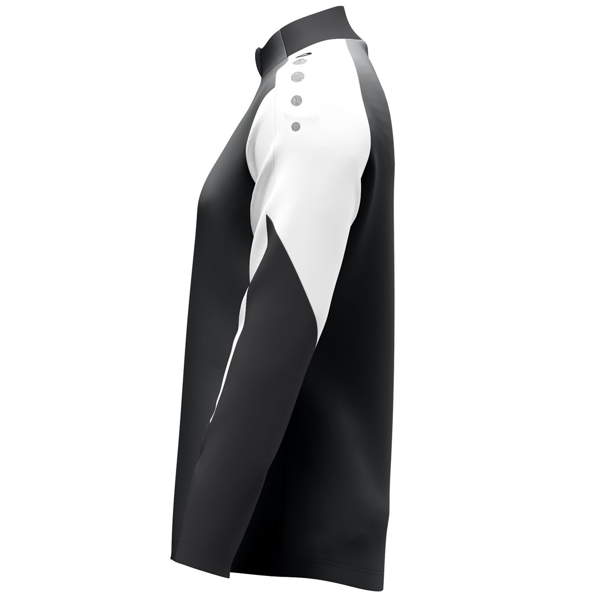 JAKO Polyesterjacke Dynamic Damen (schwarz/weiß/anthrazit / Größe L (42/44) / Damen Sportgrößen)