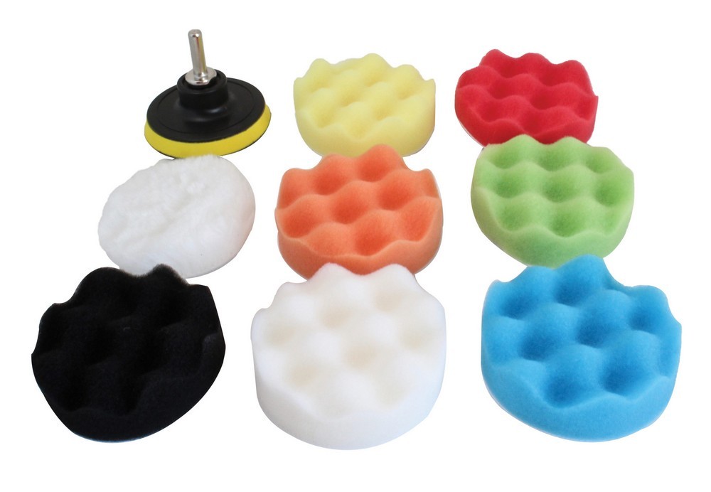 ASTA S-9PS80 Aufsatz-Set, Polieranlage 80mm, Velcro M10x2