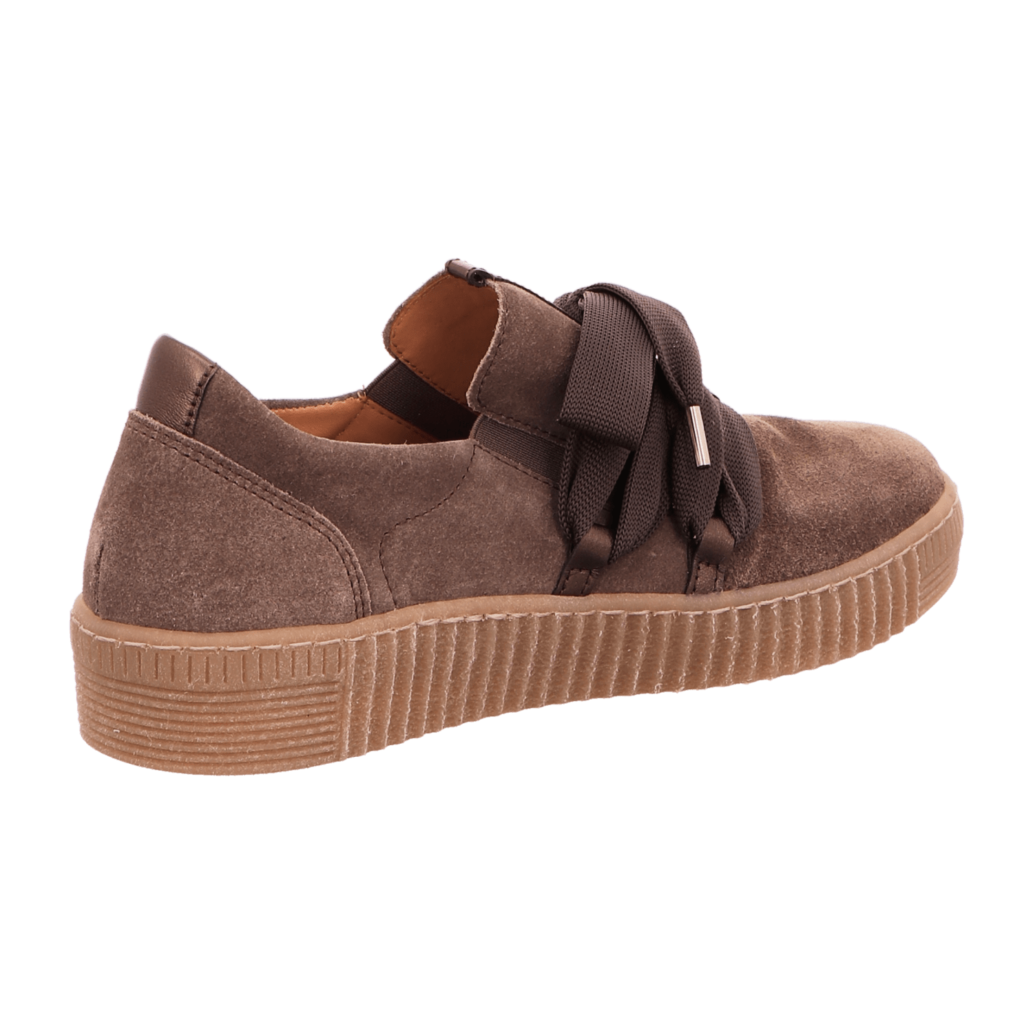 Gabor Schuhe braun mohair Velour Damen Slipper 73.333.18 für Damen, grau, Gr. 38 EU / 5 UK