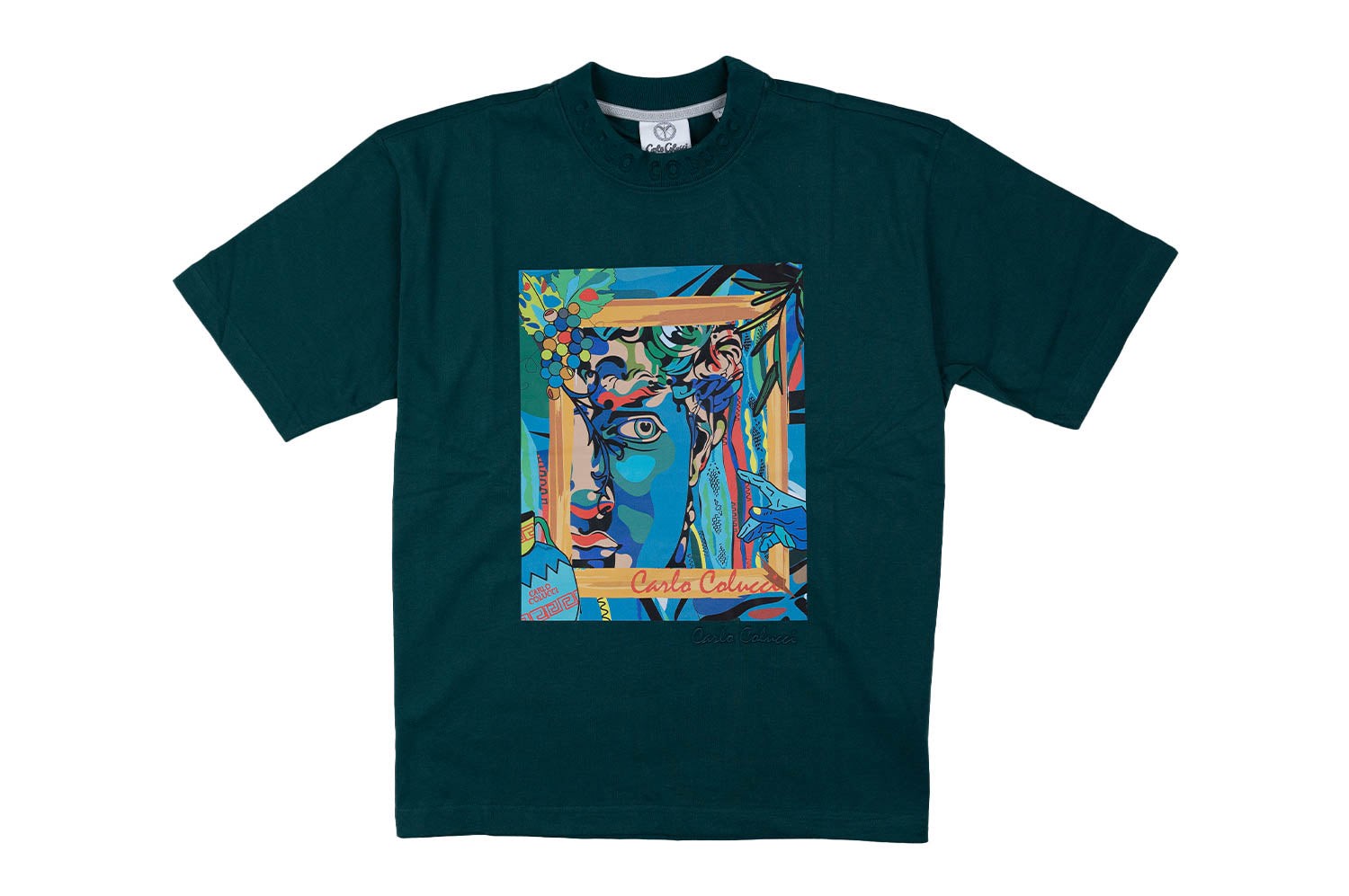 Carlo Colucci - T-Shirt Gallery Art Story - T-Shirt-kurzarm