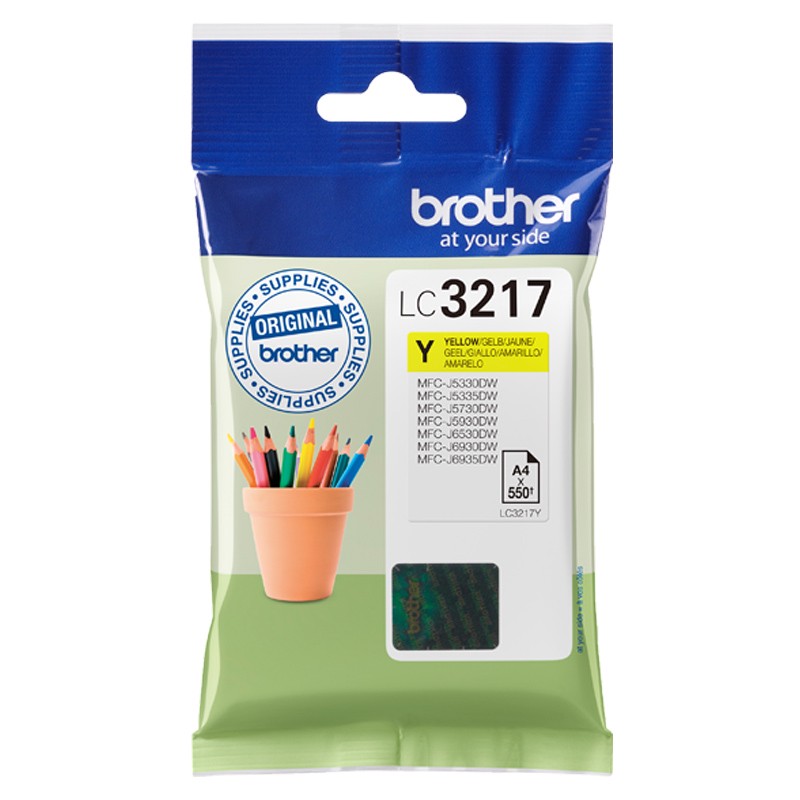 Brother LC-3217Y Tinte gelb