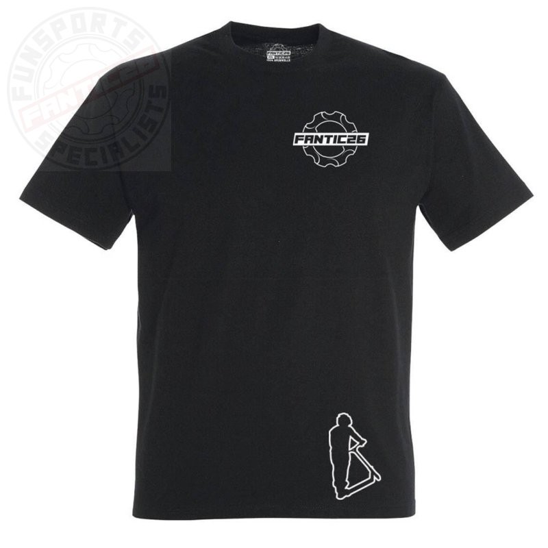 Fantic26 Basic T-Shirt schwarz 152