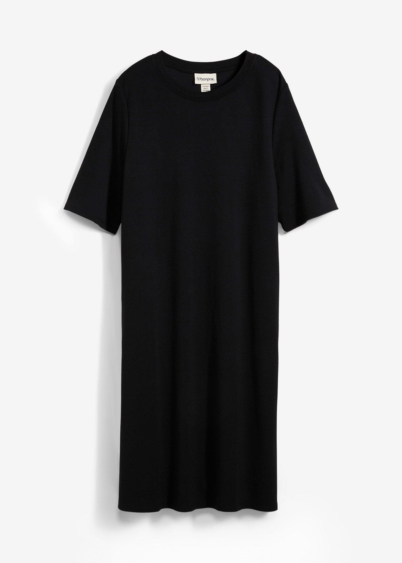 Shirtkleid in A-Linie aus Viskose-Mix