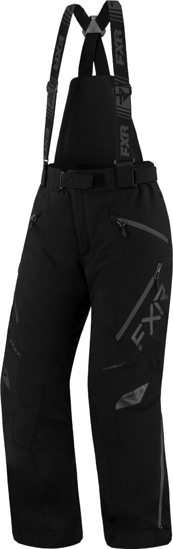 FXR Edge Damen Snowmobil Latzhose, schwarz, Größe XS 28