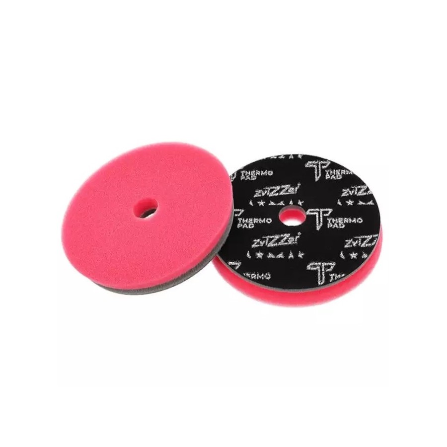 Tampon de polissage ZviZZer Thermo Allrounder Pink Heavy Cut - 75 mm - 2 pièces