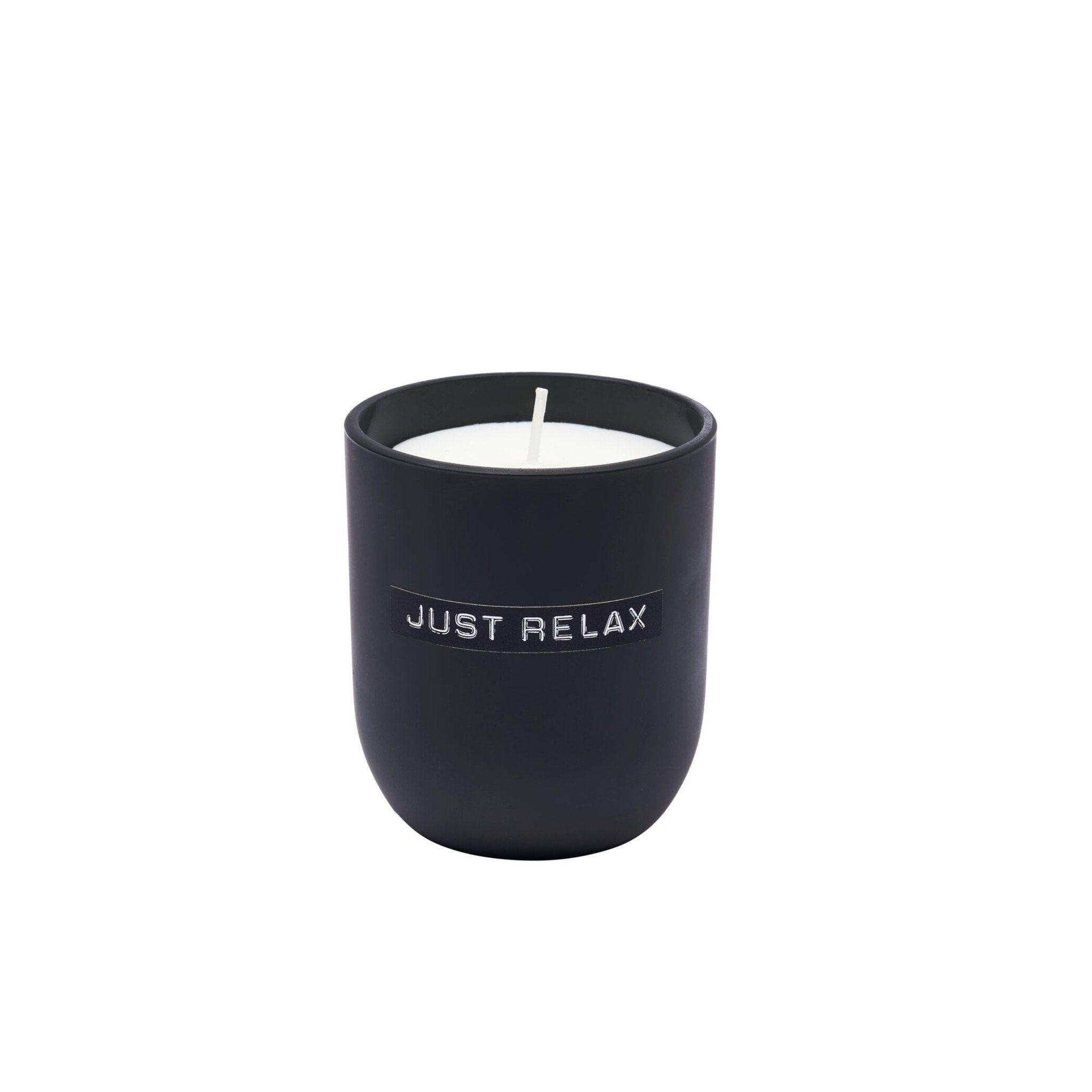 Wellmark Duftkerze Linen black Just Relax