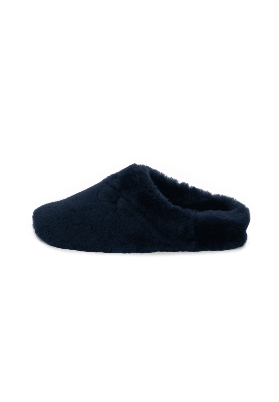 Flauschiger Hausschuh Lammfell