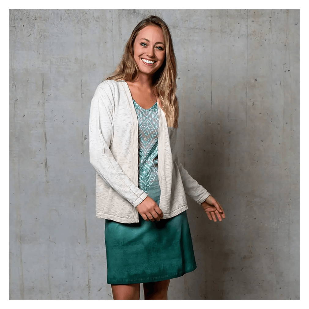 Strickjacke Mein Glück naturweiß