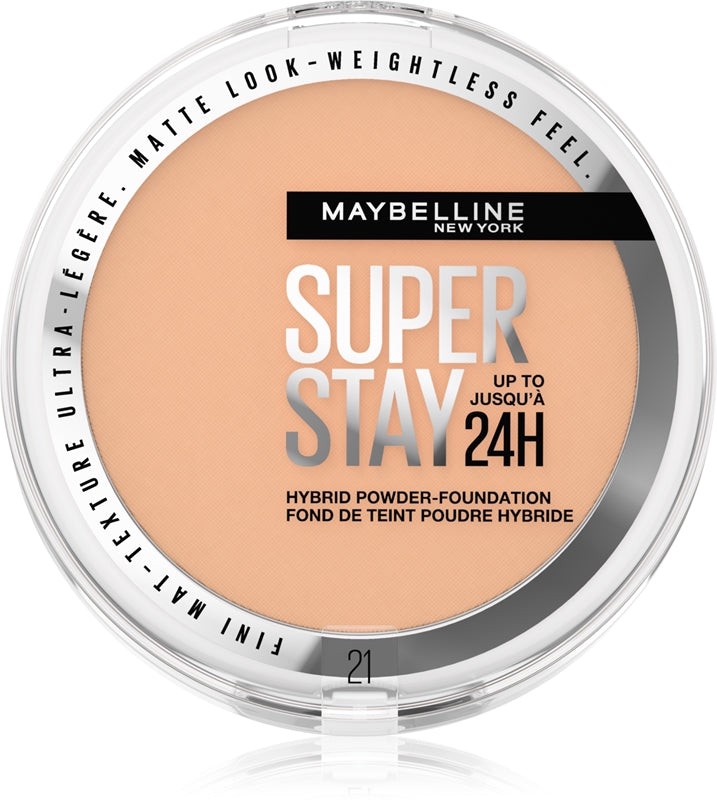 SuperStay 24H Puder-Make-up (Hybrid-Puder-Foundation) 9 g – Farbtöne: 21