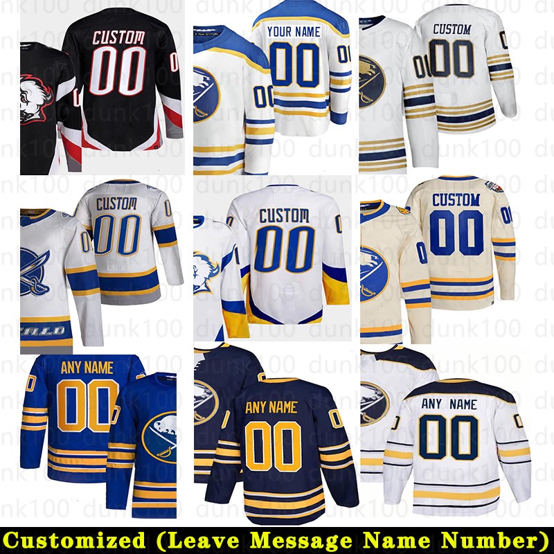 # 72 Tage Thompson Sabres Hockey Jersey # 26 Rasmus Dahlin Ukko-Pekka Luukkonen Jack Quinn Power Byram Greenway Alex Tuch Peyton Krebs Devon Levi