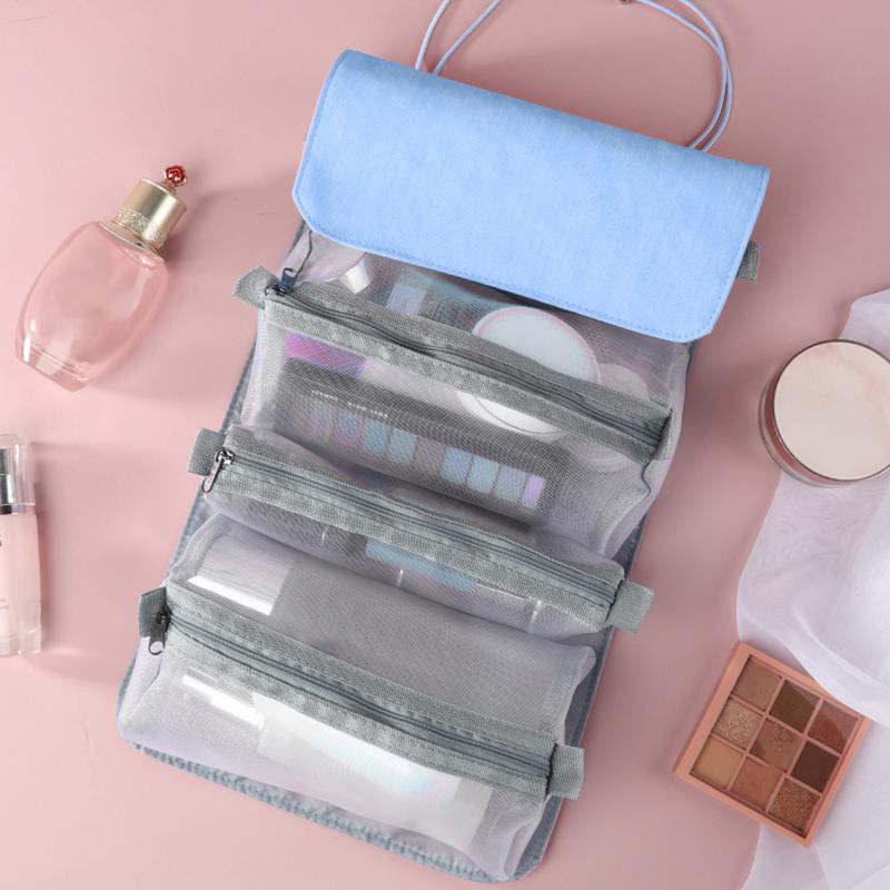 Sacs cosmétiques Cases Femmes Sac Nécessaire Sac Simple Travel Organisateur Étui Portable Grand Toilette Accessoires de maquillage