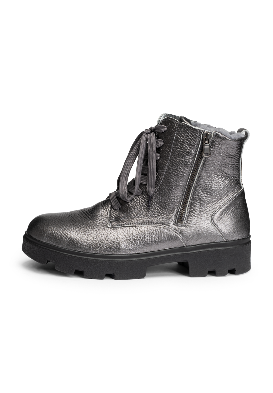 Anschmiegsame Stiefelette Hirschleder