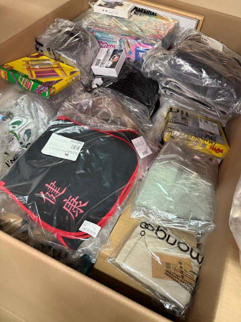 351 € pro Palette – MIX-Retouren A/B/C: Haushaltswaren, Kinderartikel, Spielzeug, Textilien, 1 Palette Mindestmenge, Versand weltweit