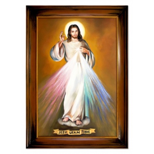 Jesus der Barmherzige Handarbeit Ölbilder Gemälde Leinwand Ölbild G119963