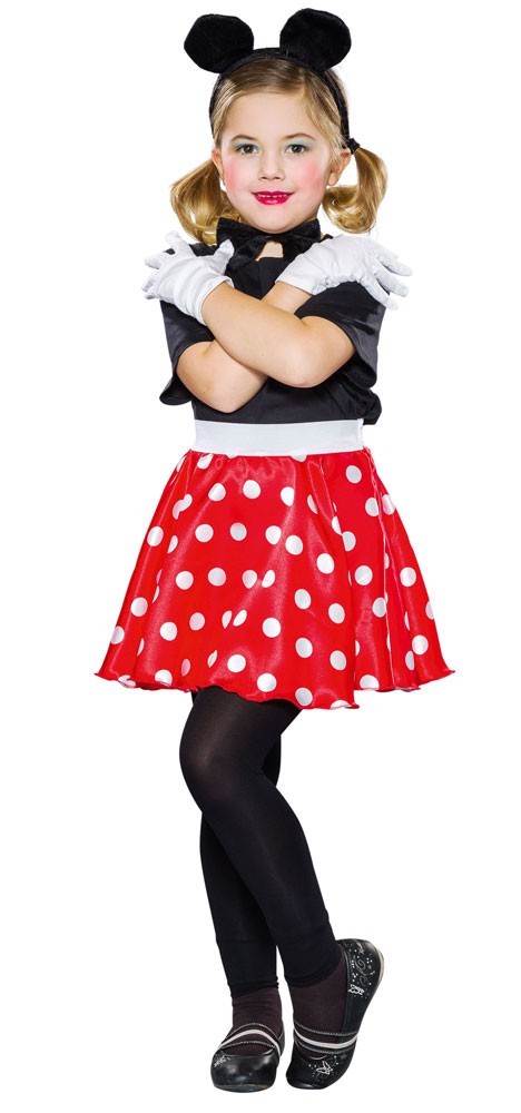 Roter Pünktchen Rock Alexa