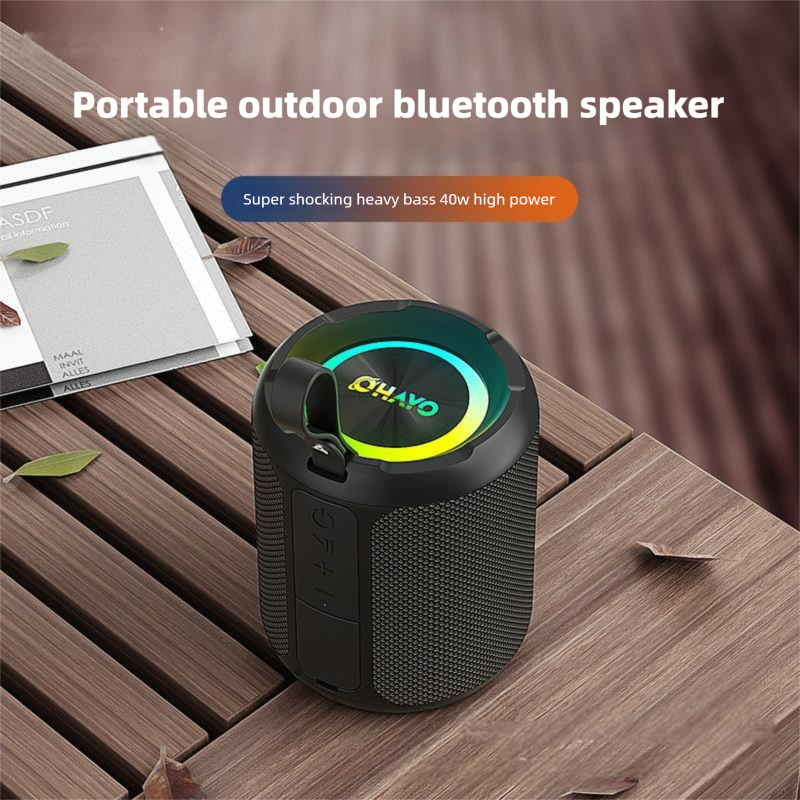 X3 Bluetooth Speaker - Waterproof Subwoofer, Three - Unit Portable Design, TF Card Supported, Outdoor Bluetooth Audio