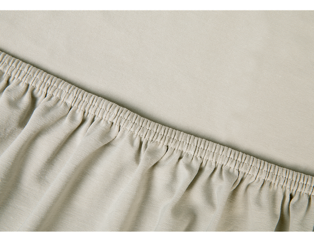 Kayori Shizu Topper-Spannbettlaken | 180 x 200/220 | Sand