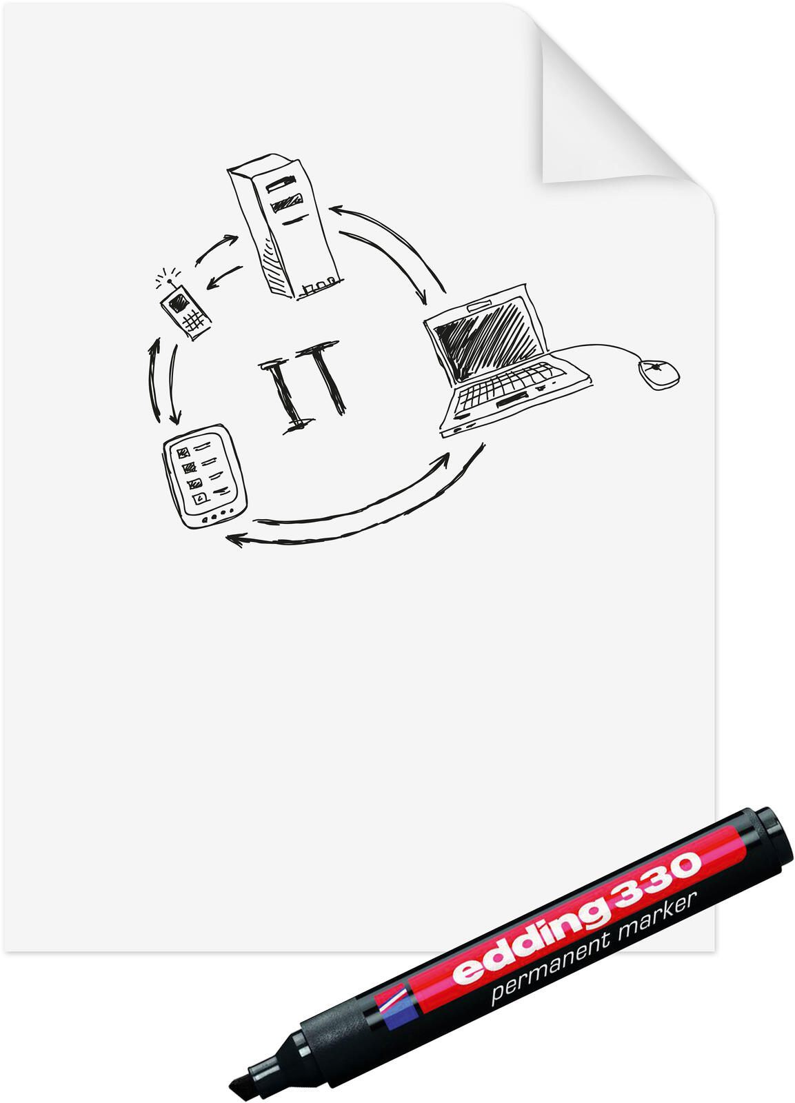 Legamaster Flipchart-Folie 60,0 x 80,0 cm